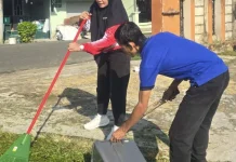Jumat Bersih Tingkatkan Disiplin dan Lingkungan Kantor Nunukan