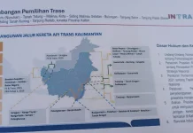 Jalur Kereta Kaltara Akan Hubungkan Sei Menggaris hingga ke IKN