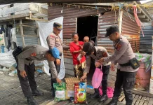 Warga Apresiasi Bakti Sosial Polres Nunukan Bantu Masyarakat