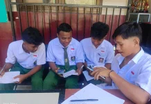 Sekolah Dampingi Siswa Selesaikan Tugas Belum Tuntas