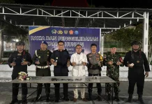 Wujudkan Lapas Zero Halinar, Lapas Nunukan Gelar Razia bersama Instansi Terkait