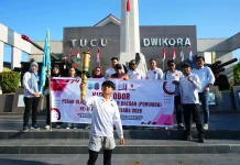 Diawali dari Nunukan, Kirab Obor Porwada II Bergerak Menyapa Kaltara