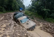 Jalan Penghubung di Krayan Selatan Rusak, Distribusi Logistik dan BBM Terhambat
