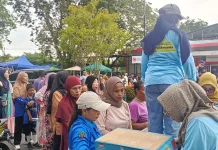 DKPP Nunukan Gelar Gerakan Pangan Murah Lima Ton di Tanah Merah