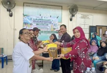 Ribuan Penerima Manfaat di Kabupaten Nunukan Menerima Bantuan Pangan Beras