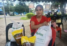 Ribuan Penerima Manfaat di Kelurahan Nunukan Tengah Mulai Terima Bantuan Pangan