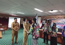 Bupati Nunukan Melepas Puluhan Petani dan Nelayan untuk Ikut Penas ke XVII