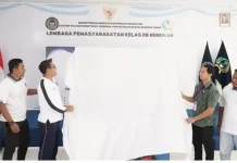 Lapas Nunukan Luncurkan Gerobak Membaca bagi Warga Binaan