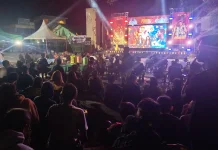 Warga Nunukan Antusias Padati Alun-alun untuk Nobar Final Piala Dunia 2026