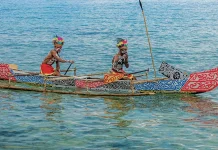 Mengenal Perahu Wair dari Teluk Cendrawasih