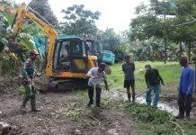 Gotong Royong TNI Rakyat Bangun Sebatik Lebih Sejahtera