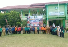 Sekretaris Daerah Kabupaten Nunukan Apresiasi Simulasi Aman Bencana