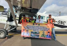 BPBD Nunukan Mendistribusikan Bantuan ke Kecamatan Krayan Selatan