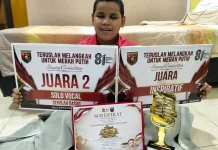 Juara Dua Solo Vocal, Argan Lestaluhu Dapat Hadiah Umrah