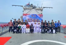 DPRD Nunukan Ikuti Upacara HUT ke-81 RI di Perairan Ambalat Indonesia - Malaysia