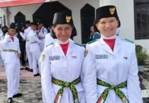 Mengenal Dua Pembawa Baki Merah Putih, Ivanna dan Putri