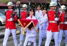 HUT Ke-81 RI di Kabupaten Nunukan: Dari Pengibaran hingga Penurunan Bendera