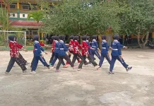 Empat Tim Turun, SMAN 1 Nunukan Selatan Bidik Juara Pertama Lomba Gerak Jalan