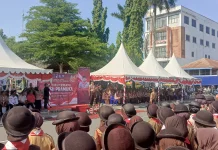 Peringatan Hari Pramuka Kukuhkan 80 Pramuka Garuda