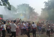 Nunukan Color Festival Tarik 700 Peserta