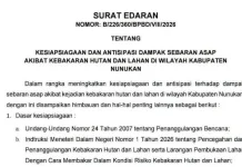 Pemkab Nunukan Terbitkan SE Kesiapsiagaan Karhutla, Sekolah Diliburkan