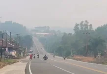 Terdampak Kiriman Kabut Asap, Siswa di Nunukan Belajar dari Rumah