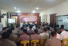 Kapolres Nunukan Laksanakan Kunjungan Kerja ke Polsek Kota Nunukan