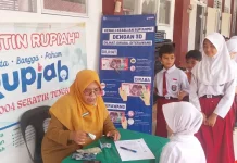 Ringgit Masuk Sekolah, SDN 004 Sebatik Tengah Kenalkan Rupiah Sejak Dini