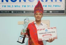 Haikal Akbar Raih Terbaik 1 Bintang Radio RRI Nunukan