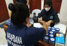 Lapas Nunukan Bersama TNI Polri dan BNN Razia Gabungan di Sel Warga Binaan