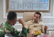 Satgas Pamtas Satya Lembuswana Undang Bupati Nunukan Hadiri Syukuran Sertijab
