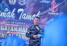 HUT-81 TNI AL: Danlanal Nunukan Komitmen Penjagaan Kedaulatan Laut