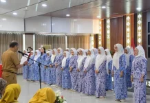 Pengukuhkan Pengurus DPC IWAPI Kabupaten Nunukan Periode 2026–2031