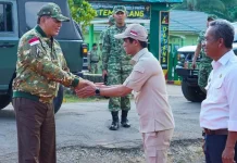 Bupati Nunukan Sampaikan Enam Usulan Strategis Perbatasan kepada Menhan