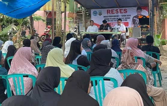 Anggota DPRD Kaltara Akbar Ali, Serap Aspirasi Warga Kampung Rambutan