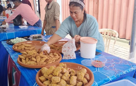 Bupati Nunukan Borong Takjil, Pedagang Blok 3 Bersyukur