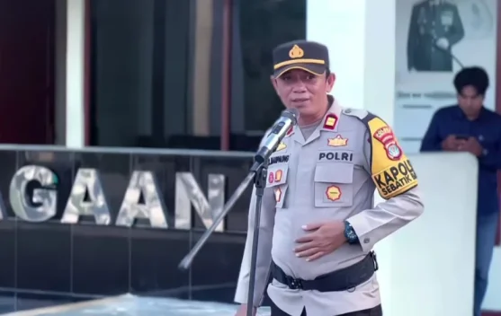 Patroli Malam Polsek Sebatik Barat Antisipasi Gangguan Kamtibmas