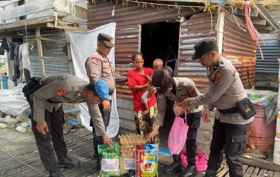 Warga Apresiasi Bakti Sosial Polres Nunukan Bantu Masyarakat