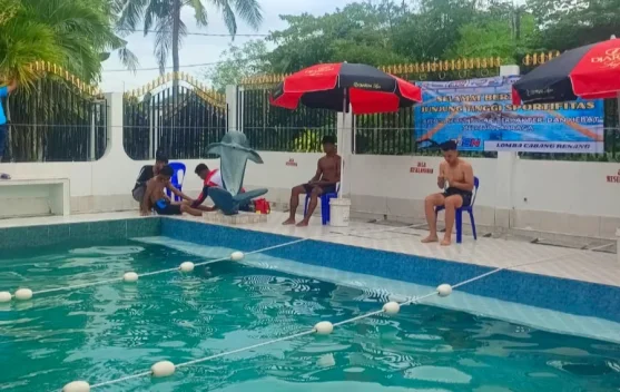 Belasan Atlet Renang Jenjang SMA Nunukan Bersaing Rebut Juara di Ajang O2SN 2026