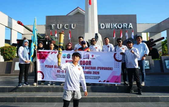 Diawali dari Nunukan, Kirab Obor Porwada II Bergerak Menyapa Kaltara
