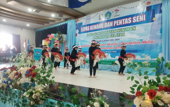 Siswa TK/PAUD di Nunukan Ikut Lepas Kenang dan Pentas Seni Se-Nunukan