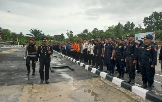 HUT ke-80 Polri, Kapolres Nunukan Minta Personel Siap hadapi Tantangan