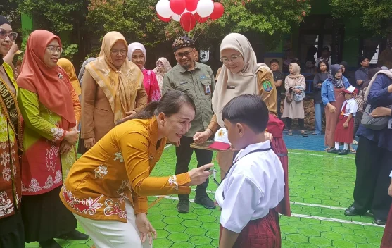 MPLS SDN 005 Nunukan, Siswa Antusias Masuk Sekolah
