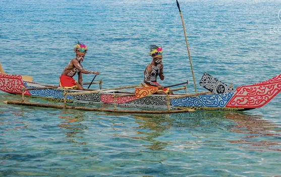 Mengenal Perahu Wair dari Teluk Cendrawasih