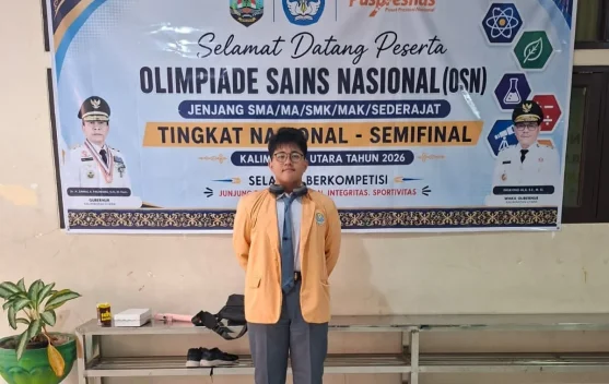 Lolos Tingkat Nasional, Siswa SMAN 1 Nusa Wakili Kaltara di OSN 2026 Bidang Geografi
