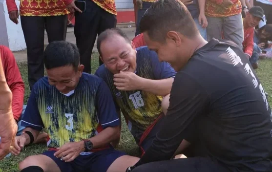 Turnamen Sepak Bola Lintas Batas di Lumbis, Diikuti Tim Malinau dan Sabah