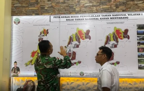 Perbatasan Lumbis Rawan Aktivitas Ilegal, Satgas Pamtas dan TNKM Perkuat Patroli