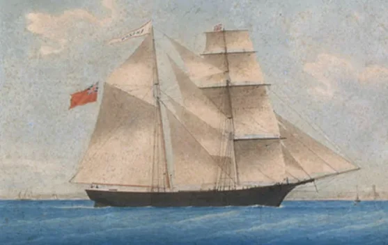 Mary Celeste, Disebut Kapal Hantu Tahun 1872