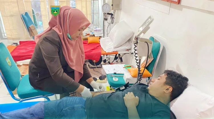 Pemkot Padang Panjang Ajak ASN  Berdonor Darah