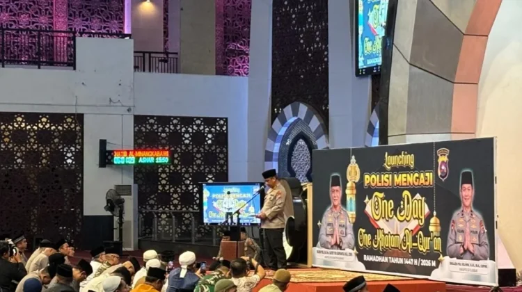 Polda Sumbar Luncurkan Program One Day One Khatam Al-qur'an
